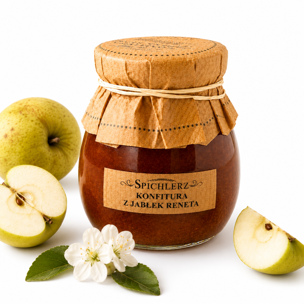 spichlerz konfitura z jabłek reneta, naturalna, 290g