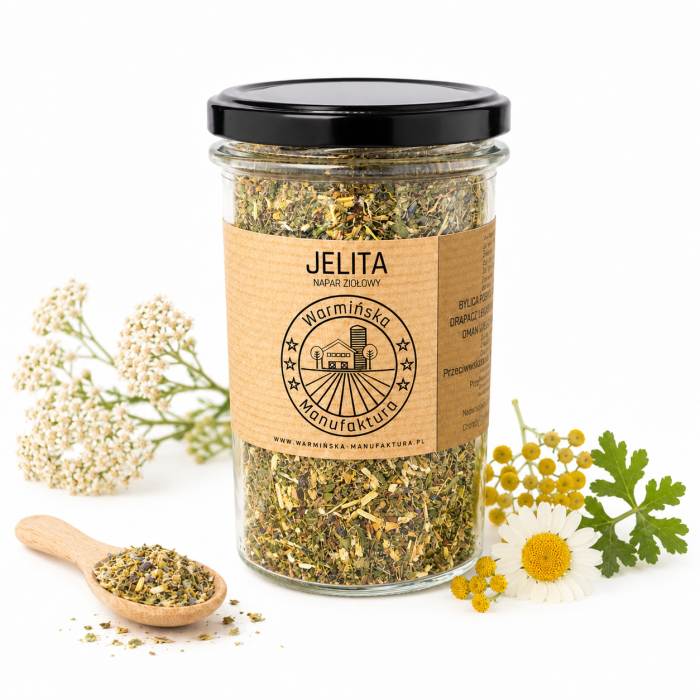 warmińska manufaktura napar ziołowy jelita, słoik 100g