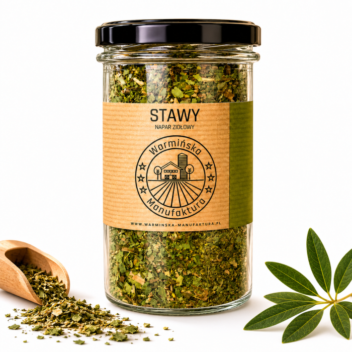 warmińska manufaktura napar ziołowy stawy, słoik 100g