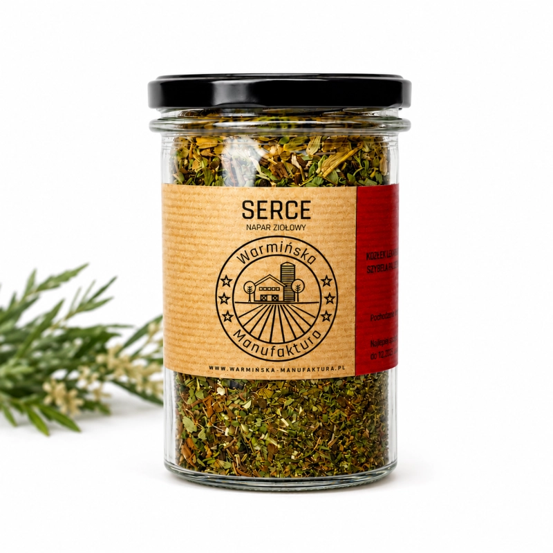 warmińska manufaktura, napar ziołowy, słoik 100g