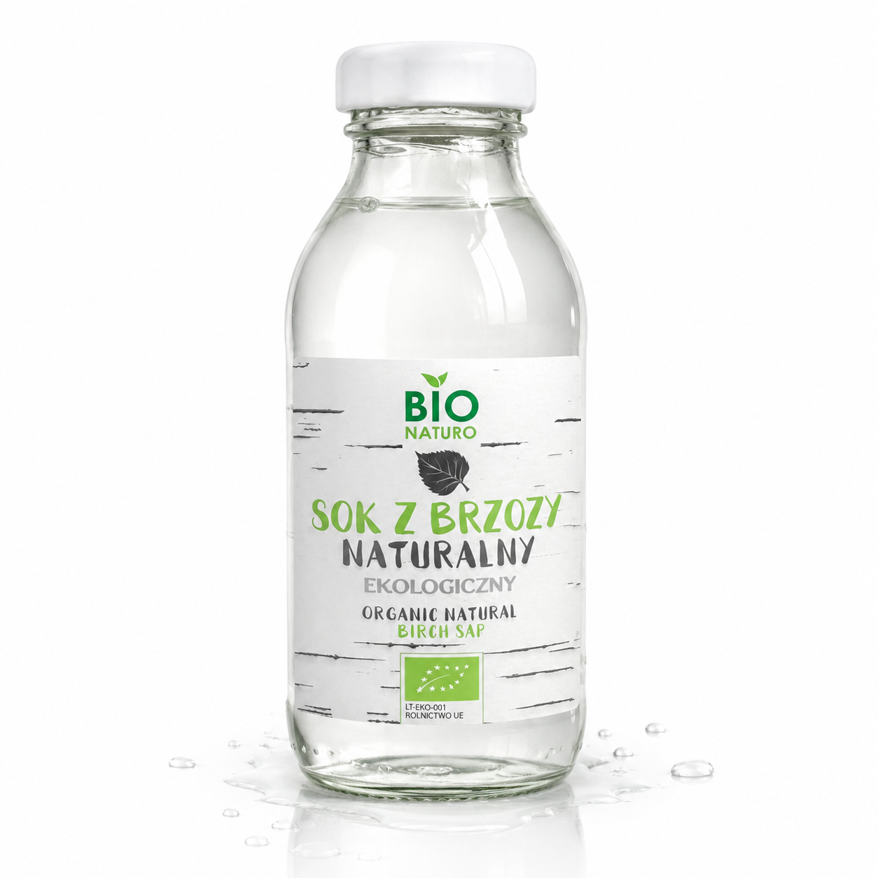 sok z brzozy, sok z brzozy naturalny, sok z brzozy ekologiczny, Bio Naturo sok z brzozy, organic birch sap, naturalny sok brzozowy, ekologiczny napój roślinny, sok brzozowy 330 ml, sok z brzozy w butelce, naturalny napój bez dodatków