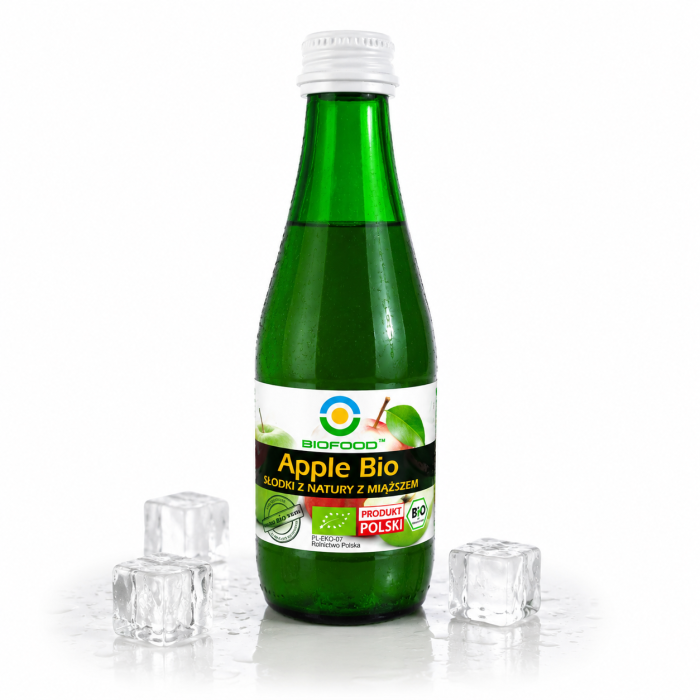 sok jabłkowy NFC, Apple Bio sok, BIOFOOD jabłko, naturalny sok jabłkowy, sok bez koncentratu, sok jabłkowy 330 ml, sok BIO, healthy apple juice, sok owocowy naturalny, sok bez cukru