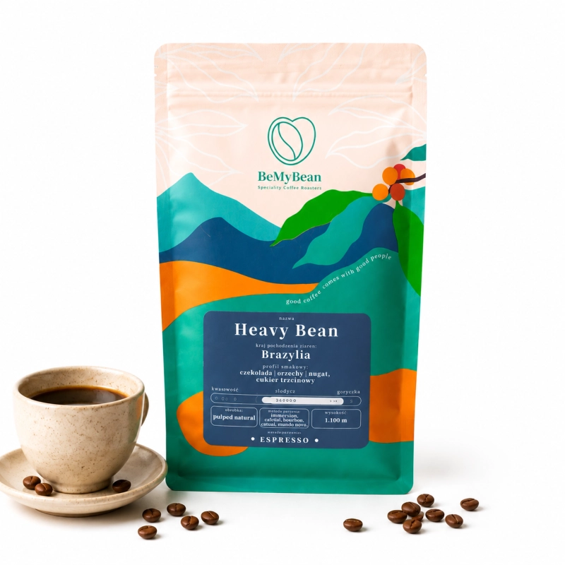kawa specialty, kawa Brazylia, espresso beans, BeMyBean, Heavy Bean, kawa do espresso, kawa ziarnista premium, kawa orzechowa, kawa czekoladowa, specialty coffee Polska