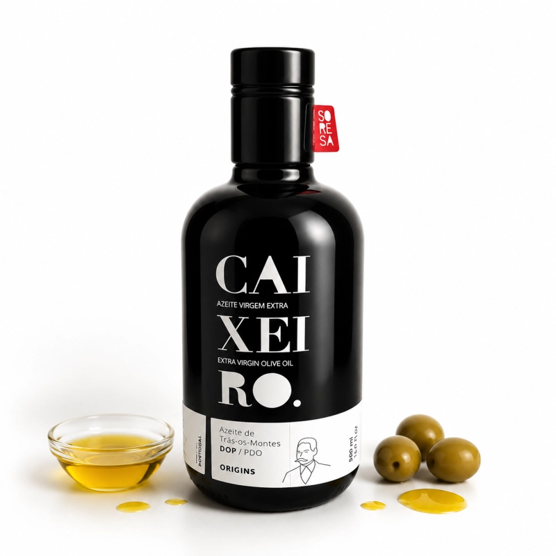 oliwa z oliwek extra virgin, oliwa premium, CAIXEIRO oliwa, oliwa tłoczona na zimno, oliwa do sałatek, oliwa śródziemnomorska, oliwa organiczna, zdrowa oliwa