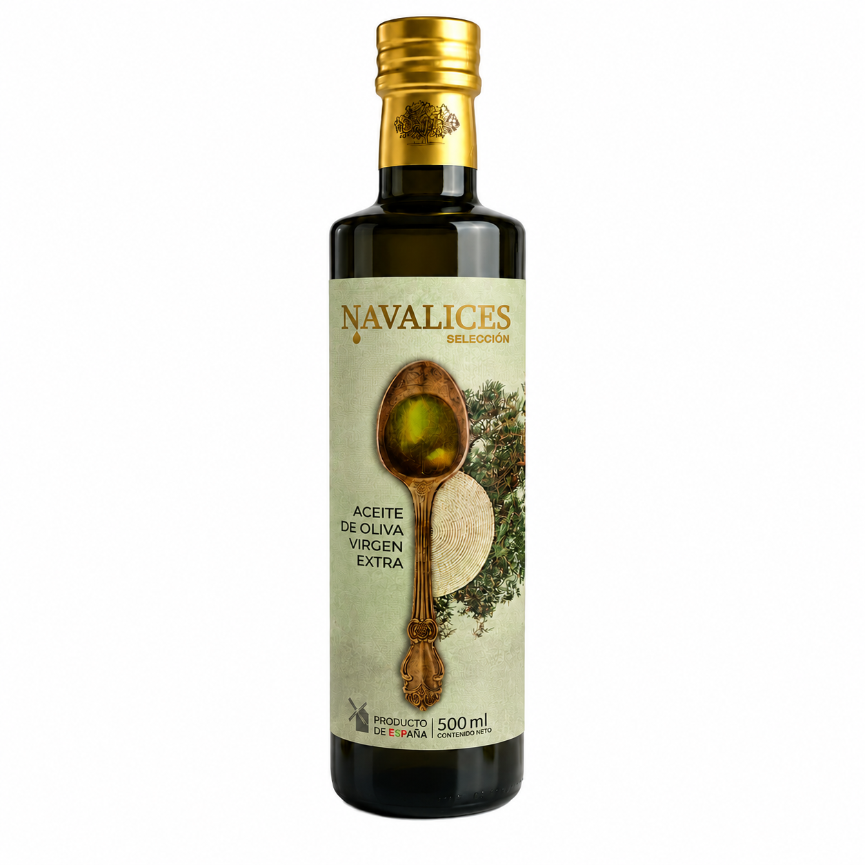 Dehesa el Molinillo Navalices Extra Virgin 500 ml to wysokiej jakości hiszpańska oliwa z oliwek z pierwszego tłoczenia. Intensywny smak, naturalny skład i doskonały wybór do sałatek, pieczywa oraz dań kuchni śródziemnomorskiej.