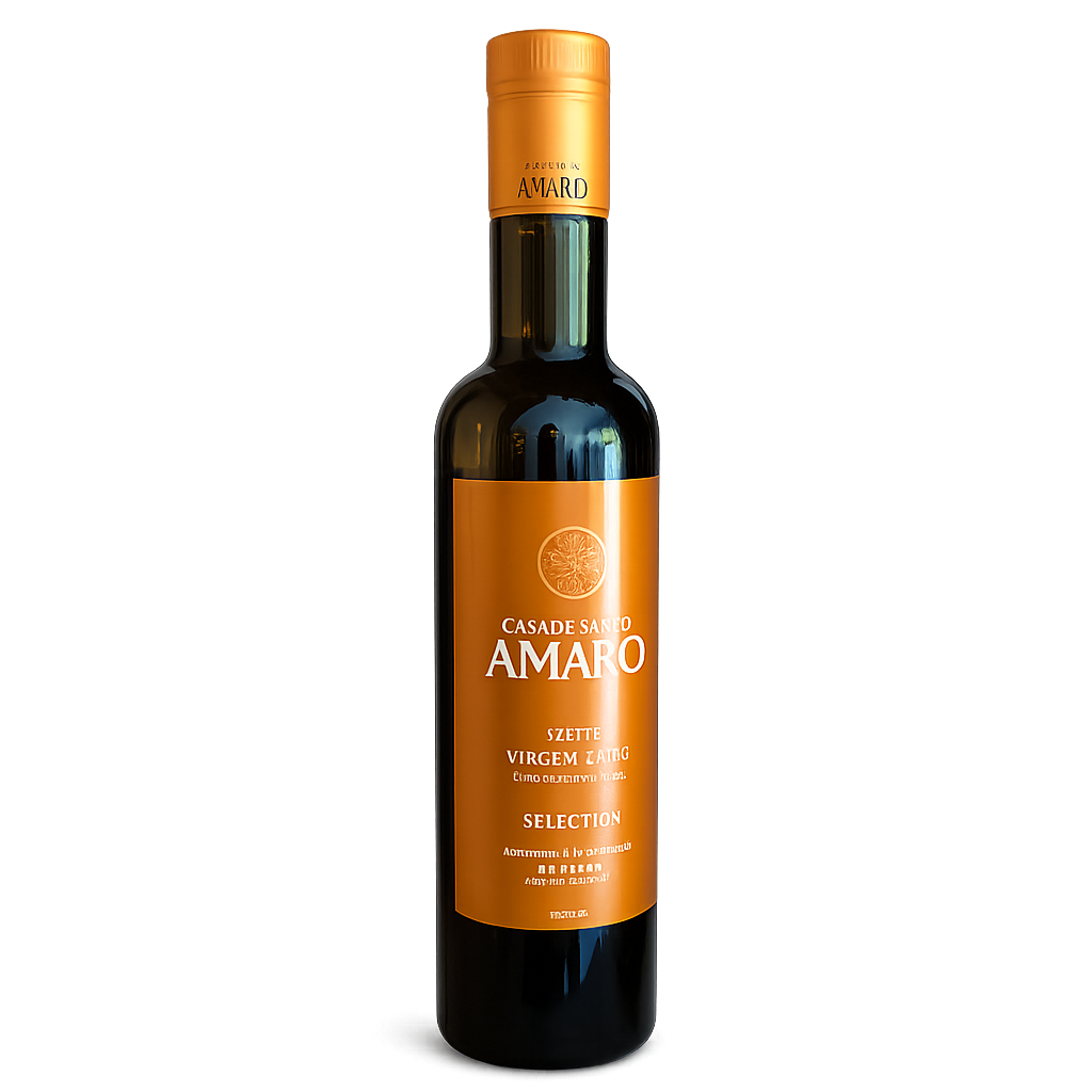 Oliwa z oliwek extra virgin Casa de Santo Amaro to wyjątkowy produkt premium pochodzący z regionu Trás-os-Montes w Portugalii. Tłoczona na zimno z najwyższej jakości oliwek, zachwyca intensywnym aromatem oraz zbalansowanym smakiem.