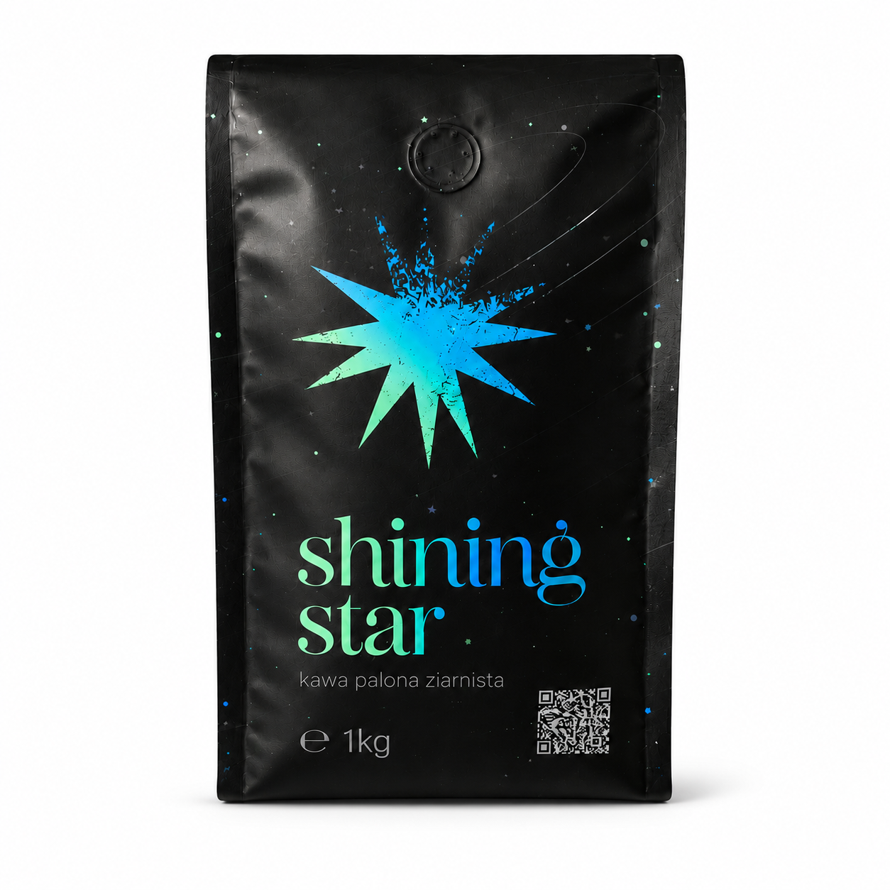 Kawa palona ziarnista Shining Star 1 kg to doskonały wybór dla miłośników świeżo mielonej kawy o intensywnym aromacie i wyrazistym smaku. Sprawdzi się do ekspresów automatycznych, kolbowych, kawiarek oraz metod przelewowych po zmieleniu.